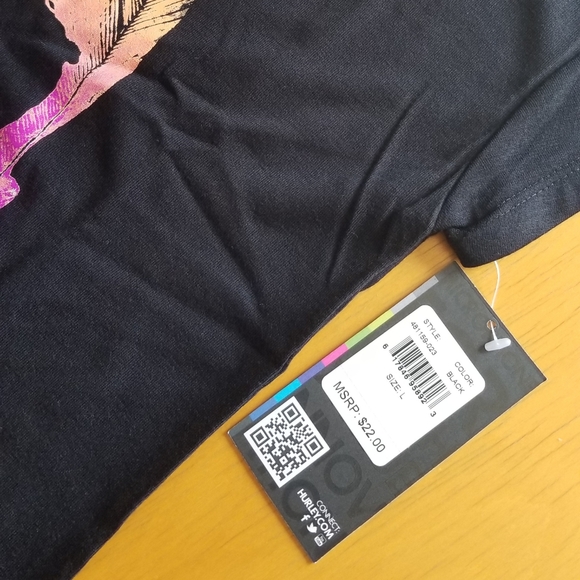 Hurley V Short Sleeve Skull Tee - Picture 6 of 6